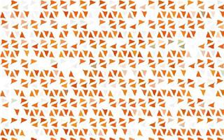 Light Orange vector pattern in polygonal style.