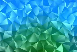 Light Blue, Green vector blurry triangle texture.