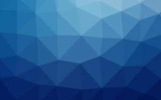 Light BLUE vector triangle mosaic template.