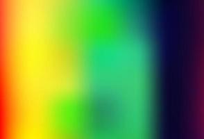 Light Multicolor, Rainbow vector blurred bright background.