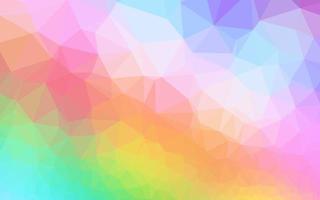 Light Multicolor, Rainbow vector abstract mosaic background.