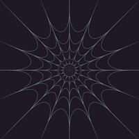 Spider web background Halloween themed vector graphic