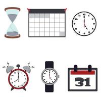 Isolated time themed icon graphic vector