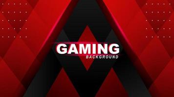 Abstract dark Red Futuristic Gaming Background,dark Red geometric background  for banner or Offline stream ,gaming background template vector