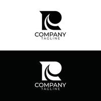 r logo design and premium vector templates