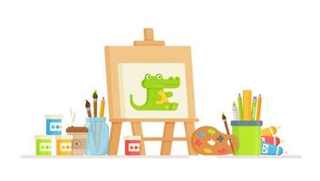 Artist Studio Vector Art, Icons, and Graphics for Free Download