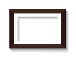 isolated picture frame png