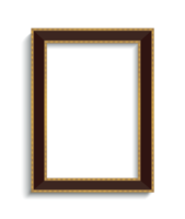 isolated picture frame png