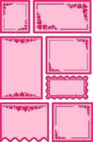 set of frames vector