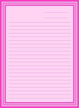 imagen vectorial de un marco para un cuaderno vector