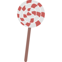 Lollipop. Striped candy. Christmas sweet png