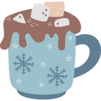 New Years Cup with chocolate dessert png