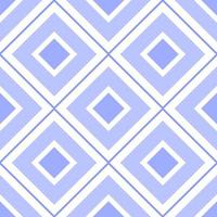 Seamless blue vector geometric square pattern. Vector rhombus endless illustration. Vintage pattern.