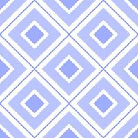 Seamless blue vector geometric square pattern. Vector rhombus endless illustration. Vintage pattern.