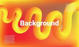 Liquid background. Fluid background with gradient color vector