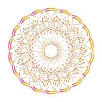 Mandala Art design in circle. Simple mandala design floral mandala art beautiful mandala artwork vector