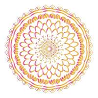 Mandala Art design in circle. Simple mandala design floral mandala art beautiful mandala artwork vector