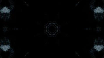 Kaleidoscopic future technology screen - Loop video