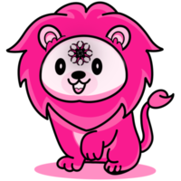 The baby lion png