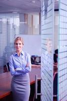 business woman at  office photo