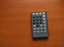 Calculator on table photo