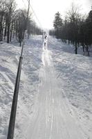 Winter landscape view photo