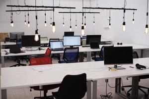 empty  startup office interior photo