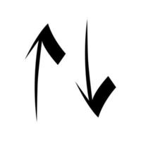 Refresh, Reload or Update icon with arrows. vector. Back Arrow Icon. Restart. Arrow Pointer Mark Icon Vector Illustration