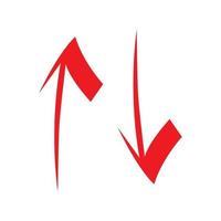 Refresh, Reload or Update icon with arrows. vector. Back Arrow Icon. Restart. Arrow Pointer Mark Icon Vector Illustration