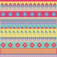 Colorful geometric pattern design vector