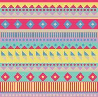 Colorful geometric pattern design vector