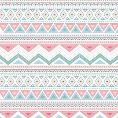 Colorful geometric pattern design vector