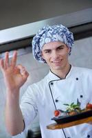 chef preparing food photo