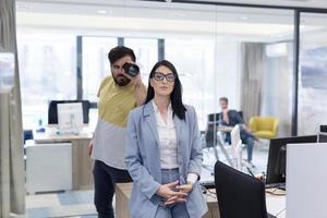 retrato de mujer de negocios exitosa foto