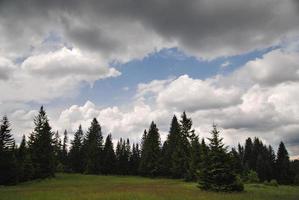 landscape cloudy view photo