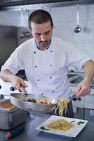 chef preparing food photo