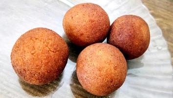 Indian Sweet Gulab Jamun is a Syrupy Dessert Popular in India photo