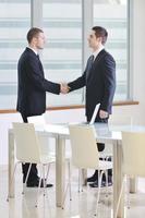 handshake on business meeting photo