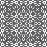 Background with seamless pattern in islamic style vector