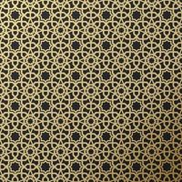 Background with seamless pattern in islamic style vector
