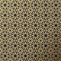 Background with seamless pattern in islamic style vector