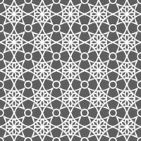 Background with seamless pattern in islamic style vector