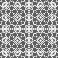 Background with seamless pattern in islamic style vector