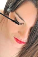 eyelash makeup view photo