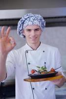 chef preparing food photo