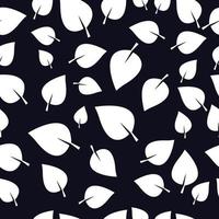 leaf seamless pattern wall pepper vector