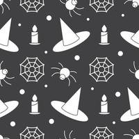 Halloween Seamless Pattern vector