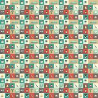 Graduation Celebration Elements Seamless Background vector