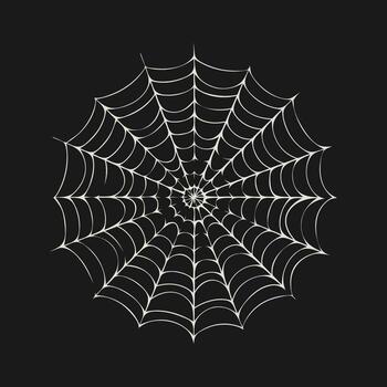 telaraña. ilustración vectorial fondo aislado. elemento de diseño, halloween. vector