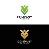 diseño de logotipos de salud y plantillas vectoriales premium vector